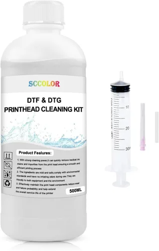 Miniatura 9 de Tinta DTF 1000ML Tinta blanca Premium Base de agua de inyección de tinta digital recarga para impresoras directas a película con cabezal de TINTA