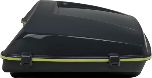 Miniatura 4 de Maletero de afeitar verde manzana/gris cañón de 5.5 pulgadas para modelos Harley Touring 2014-2023 Road King FLHR Road Glide FLTRX Street Glide FLHX