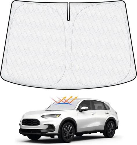 Miniatura 22 de Parasol para parabrisas de ajuste personalizado para Honda Civic 2022-2025 2026, parasol para accesorios Civic, visera plegable para ventana