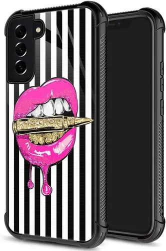 Miniatura 29 de ZHEGAILIAN Funda para Samsung Galaxy S22, protección de grado militar, esquinas a prueba de golpes, funda antiarañazos para Samsung Galaxy S22 - 4