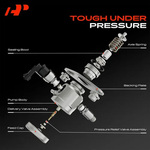 Miniatura 3 de A-Premium Bomba de combustible de alta presión de inyección directa compatible con Nissan Rogue 2017-2019, Rogue Sport 2017-2022, Sentra 2017-2019