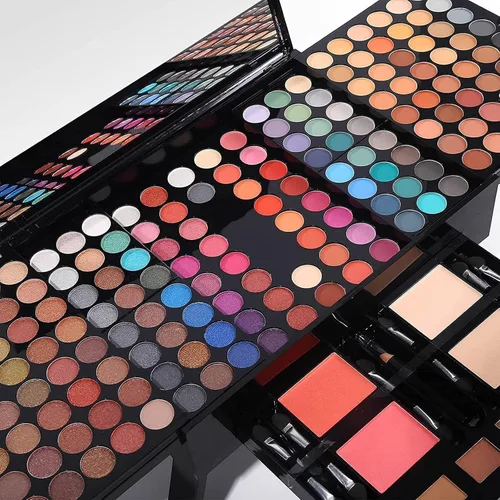 Miniatura 5 de UNIFULL Juego de maquillaje de 190 colores, kit de maquillaje profesional para mujeres, juego completo, todo en uno para mujeres y principiantes