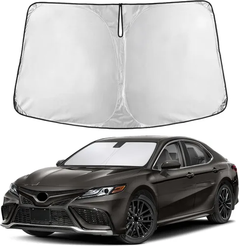 Miniatura 247 de EcoNour Parasol para parabrisas compatible con Hyundai Tucson 2016-2019 2020 2021, visera solar para parabrisas delantero y ventana, bloqueador