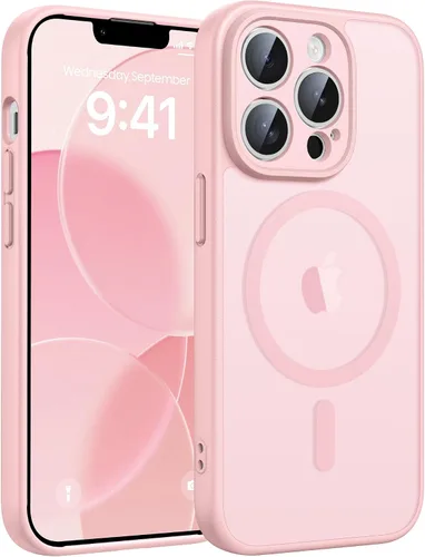 Miniatura 226 de FNTCASE - Funda para iPhone 16 Pro: magnética, mate, translúcida, de grado militar, protectora contra caídas, resistente, fina, duradera y a prueba