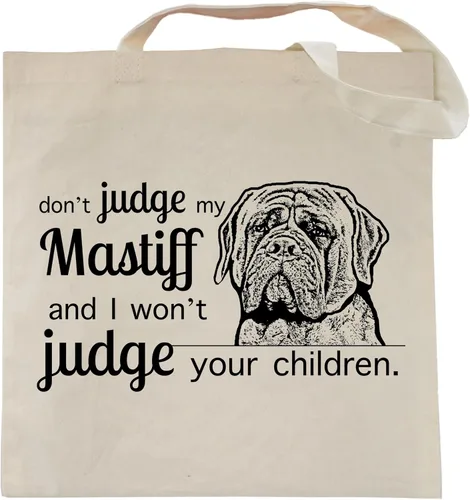 Miniatura 13 de Pet Studio Art Bolso tote Don't Judge My Dog DOBERMAN