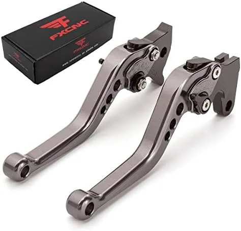 Miniatura 7 de FXCNC Palancas de embrague de freno ajustables cortas CNC para Tenere 700 2019-2021, Tracer 700 900 GT 2017-2021, NIKEN/GT 2019-2021, XV950 Racer