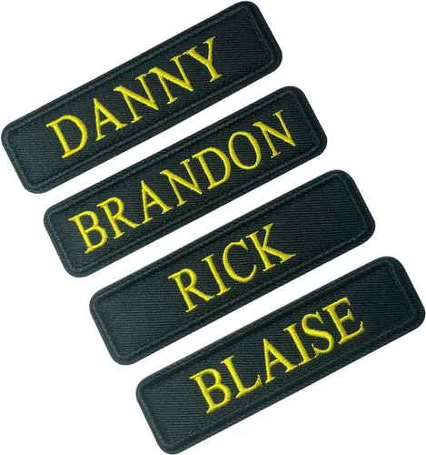 Miniatura 3 de Parches personalizados con nombre, 2 insignias tácticas bordadas militares, parche personalizado para arnés de perro para chaquetas, mochilas