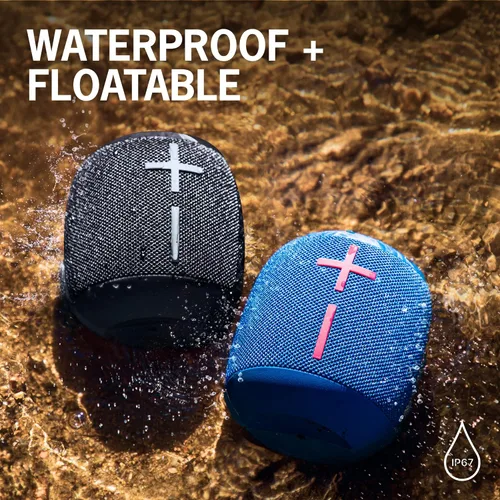 Miniatura 6 de ULTIMATE EARS WONDERBOOM 3, pequeño altavoz Bluetooth inalámbrico portátil, sonido de graves grandes de 360 grados para exteriores, impermeable, a