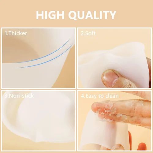 Miniatura 4 de Tazas medidoras de silicona grandes antiadherentes reutilizables de resina epoxi tazas mezcladoras flexibles de alta precisión para moldes