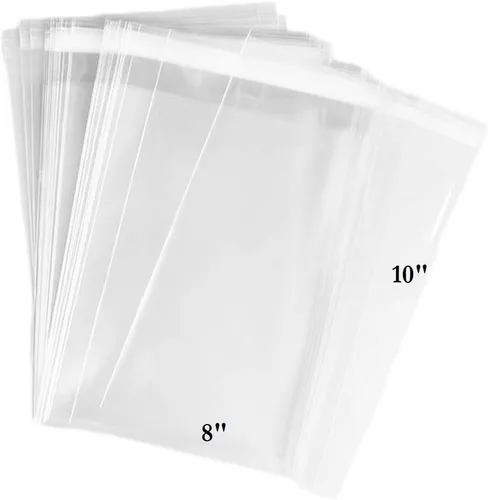 Miniatura 11 de 888 Display® - 200 bolsas ultra transparentes para golosinas, panadería, vela, jabón, galletas con sello adhesivo
