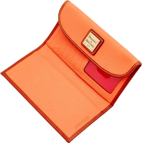 Miniatura 3 de Dooney & Bourke Billetera, cartera de embrague continental de grano de guijarros
