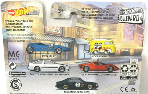 Miniatura 2 de DieCast Hotwheels Boulevard 2020 Premium Escala 1/64 Nissan Skyline C20