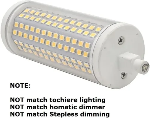 Miniatura 2 de Bombilla LED R7s 4.646 in 30w Bombillas Regulables Led Reemplazo Halógeno 300 W Tipo J Doble Extremo T3 R7s Base 300w Reflector Equivalente