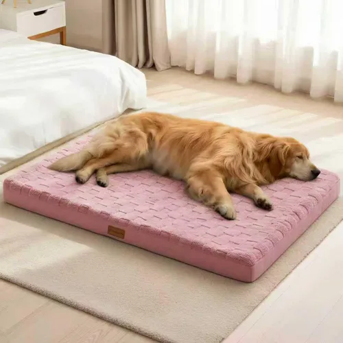 Miniatura 12 de Patas Lague Cama Ortopédica para Perros de Tamaño Grande 36''X24'', Impermeable Suave Cómoda de Espuma Egg Crate Camas Grandes para Mascotas