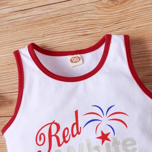 Miniatura 7 de LYSMuch Conjunto de ropa de verano con estampado de béisbol para niñas pequeñas, camiseta y pantalones con borlas