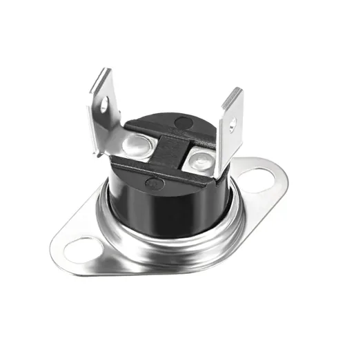 Miniatura 7 de 5Pcs Thermostat Temperature Control Switches 120/125 Celsius Degree 10A Normally Closed N.C 6.3mm Pin Right Switch KSD301(120 Celsius Degree)