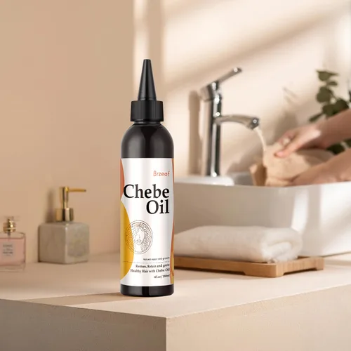 Miniatura 6 de Brzeaf Aceite de Chebe natural para la nutrición del cuero cabelludo y el crecimiento del cabello (6 onzas) - Auténtico polvo chadiano Chebe