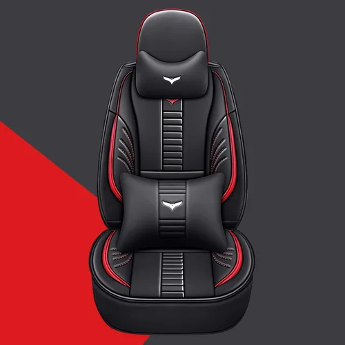 Miniatura 8 de Fundas protectoras de asiento de automóvil de lujo de 2 asientos para Volvo XC40 2019-2025, diseño de bolsa de almacenamiento trasera, almohada