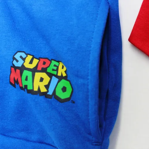 Miniatura 5 de Nintendo Disfraz unisex de Super Mario Luigi Cosplay con capucha y cremallera