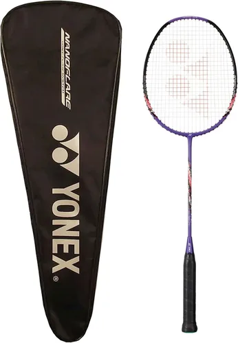 Yonex Nanoflare 001 Ability - Raqueta de bádminton, color morado oscuro (encordado) 5U5