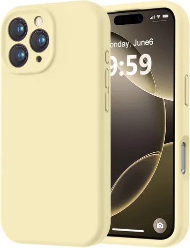 Miniatura 94 de LOVE 3000 Compatible con Funda para iPhone 15, [Cámara de Cobertura Completa de Silicona Suave] [Protección contra Caídas de 8 pies], Forro de Negro