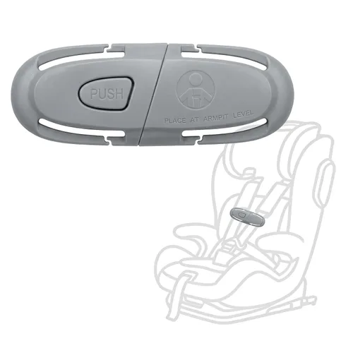 Miniatura 12 de Protector de hebilla de asiento de automóvil antiescape y bloqueo de clip para arnés de pecho, bloqueo de hebilla de seguridad para niños, niños