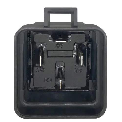 Miniatura 4 de Relé impermeable de 4 pines 40/30AMP 12V CC con cables de alta resistencia, relé automotriz SPST, paquete de 1