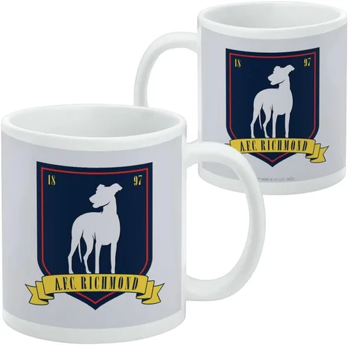 Miniatura 2 de Ted Lasso A.F.C. Richmond - Taza de café de cerámica, tazas de regalo novedosas para café, té y bebidas calientes, 11 onzas, color blanco