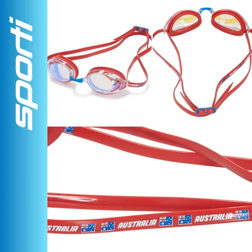 Miniatura 2 de Sporti Gafas de natación unisex para adultos, gafas de natación antivaho para hombres y mujeres, resistentes a roturas, correas dobles, varios