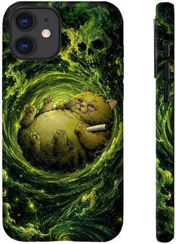 Miniatura 13 de Funda de teléfono gótico con calavera para iPhone 17, 16, 15, 14, 13, 12, 11 Pro/Pro Max/Plus/Air/mini 7 8 SE, diseño estético oscuro vintage, Skull