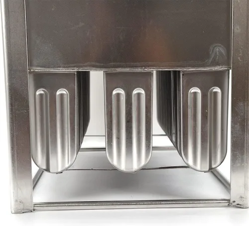 Miniatura 8 de 30 moldes de acero inoxidable para paletas de hielo, con 3 ranuras, soporte para palitos de helado, yogur congelado, para el hogar, bar