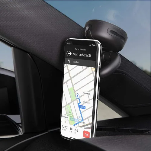 Miniatura 6 de PopSockets - Soporte multiusos para teléfono para salpicadero, parabrisas y escritorio - Negro