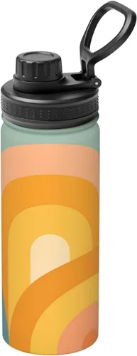 Miniatura 13 de Bright Star Printed Insulated Water Bottle, 18oz Stainless Steel Funny Travel Mug, Leakproof Hot & Cold for Sports, Gym, Hiking