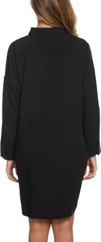 Miniatura 5 de MANAIXUAN Women's Shirt Dress V Neck Long Sleeve Loose Casual with Pockets Front Button