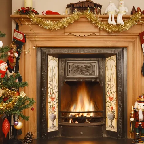 Miniatura 7 de iPEGTOP Guirnalda de oropel de Navidad de 26.2 pies, clásica gruesa y colorida reflejos, brillantes, suaves, para colgar en fiestas, adornos