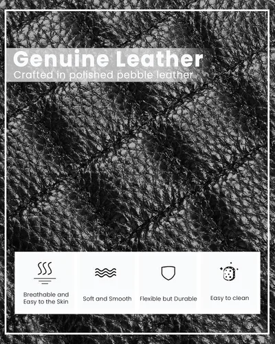 Miniatura 6 de befen Bolsos cruzados pequeños de cuero genuino para mujer, bolsa cruzada para teléfono celular con ranuras para tarjetas de bloqueo RFID