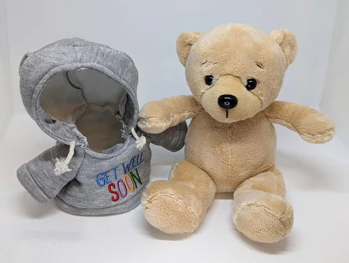 Miniatura 8 de Ganz Regalo de amigdalectomía Get Well Soon Teddy Bear con amígdalas de despedida para niños, juego de regalo de libro para niños, recuperación