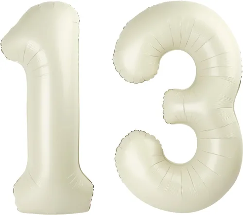 Miniatura 80 de Globos de números de 5 globos de 40 pulgadas, decoraciones de cumpleaños azules para niños y niñas, globos de números azul marino grandes