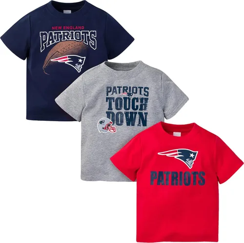 Miniatura 14 de Gerber Unisex Baby NFL 3 Pack Short Sleeve Team Fan Tee Shirt