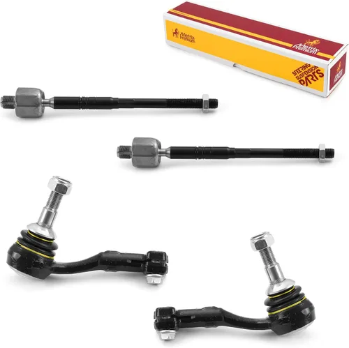 Miniatura 69 de Metrix Premium Chassis Parts - Juego de 4 barras de acoplamiento interior y exterior para Audi A3 15-16, Seat Leon 06-20 (México), 09-17 Volkswagen