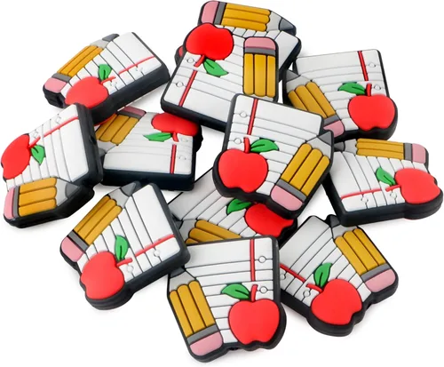 Miniatura 11 de Sunrony 12 piezas de abalorios focales de silicona para hacer llaveros, abalorios focales de silicona para mamá para bolígrafos, abalorios