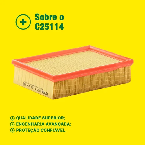 Miniatura 3 de Mann Filter C 25 114 Filtro de aire
