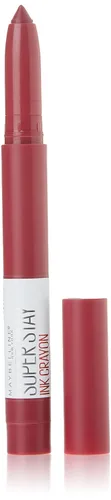 Miniatura 42 de Maybelline Super Stay Ink Crayon lápiz labial, lápiz labial mate con punta de precisión con sacapuntas integrado, larga duración de hasta 8 horas