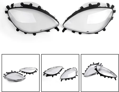 Miniatura 9 de Topteng Pasajero L+R par de lente de repuesto para 05-13 C6 Corvette