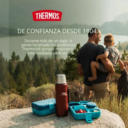 Miniatura 7 de THERMOS Botella de bebidas con aislamiento de vacío King SK2010 de acero inoxidable, 40 onzas, acero inoxidable