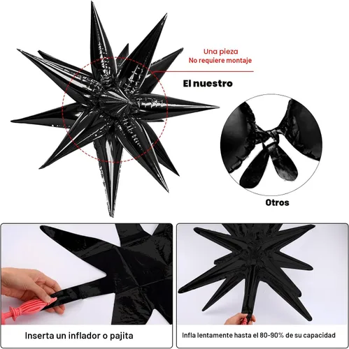 Miniatura 7 de Decoraciones de Cumpleaños Rojas para Hombres Mujeres Niños Niñas, 75 PCS Decoraciones de Fiesta Rojas y Negras Telón de Fondo Pancarta de Feliz