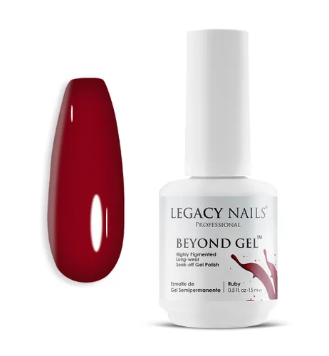 Miniatura 15 de LEGACY NAILS Professional Beyond Gel Soak-Off Esmalte de uñas – Cobertura completa, altamente pigmentado (BEYOND GEL – ALBA 1/2 oz)