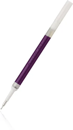 Miniatura 2 de Pentel - Tinta de recarga para bolígrafo de gel líquido EnerGel, (0.7mm), línea media, punta de aguja, tinta violeta, caja de 12 (LRN7-V)