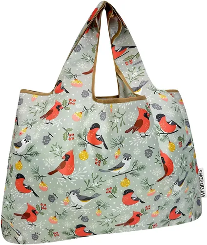 Miniatura 18 de allydrew Bolsas de comestibles reutilizables de nailon plegables grandes
