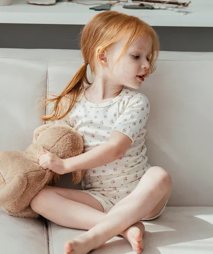 Miniatura 64 de AVAUMA Conjunto de pijama de algodón para bebés y niñas de 6 meses a 7 años